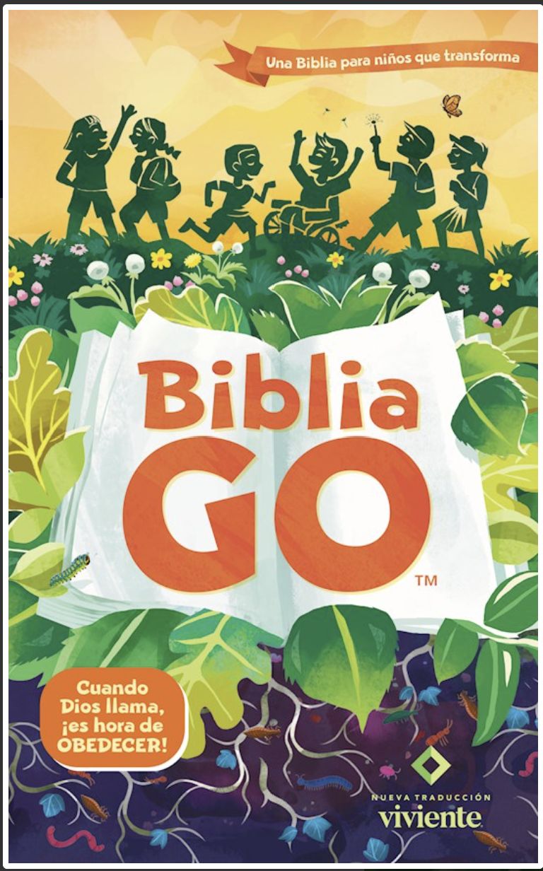 Biblia GO Para Niños NLT Tapa Dura: Una Biblia Para Niños Que Transforma