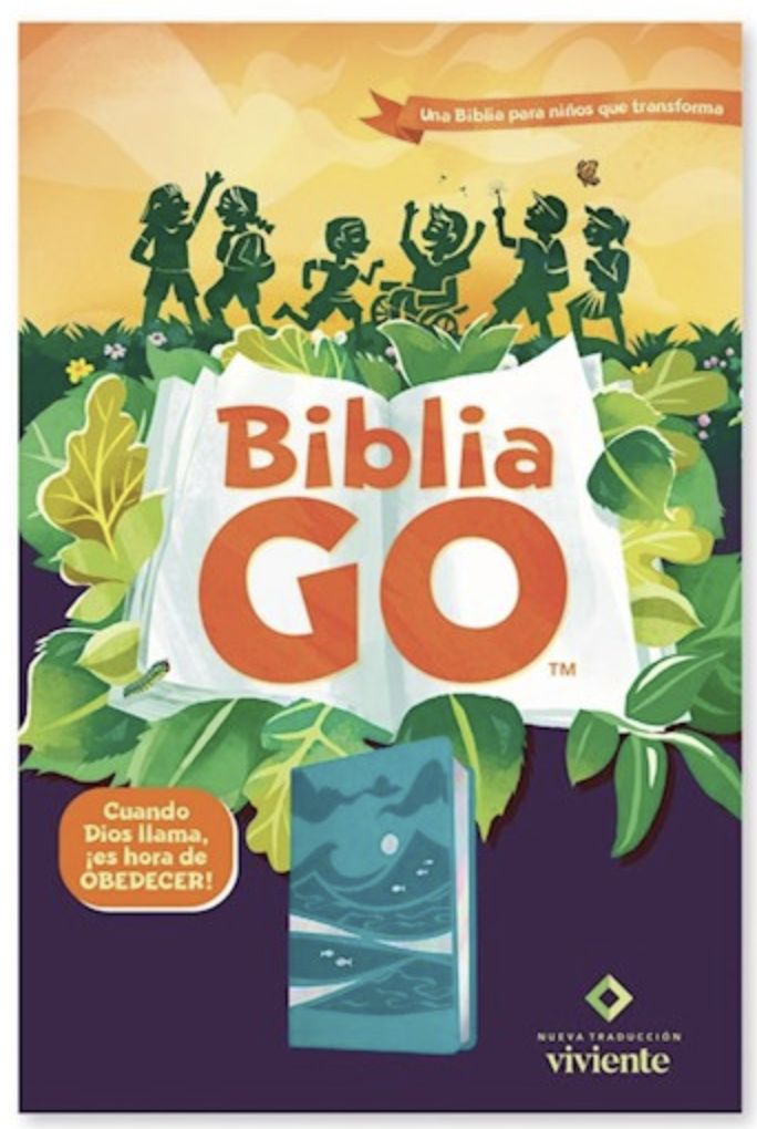NTV Biblia GO para Niños Azul/Verde