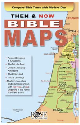 Then &amp; Now Bible Maps: Bible Quick Reference Series