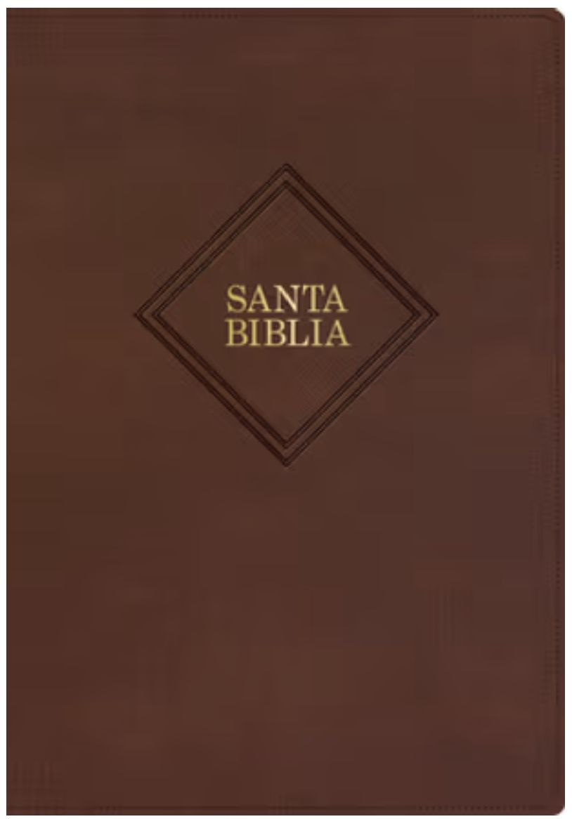 RVR 1960 Biblia Letra Supergigante, Marrón Piel Fabricada (Edición 2023) Con Referencias. Nueva Tipografía