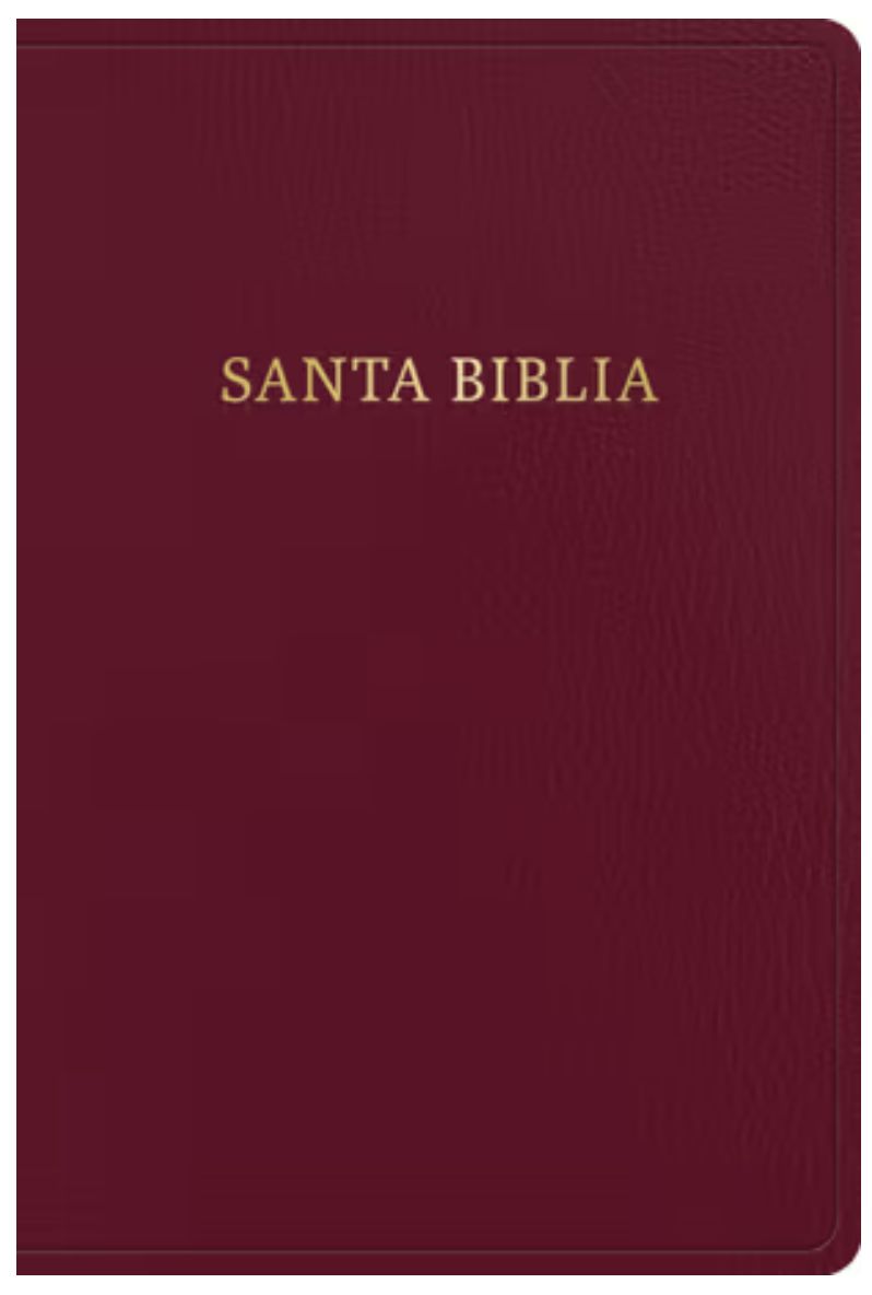 RVR 1960 Biblia Letra Gigante, Borgoña Imitación Piel