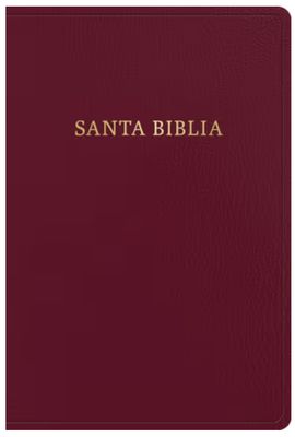RVR 1960 Biblia Letra Gigante, Borgoña Imitación Piel