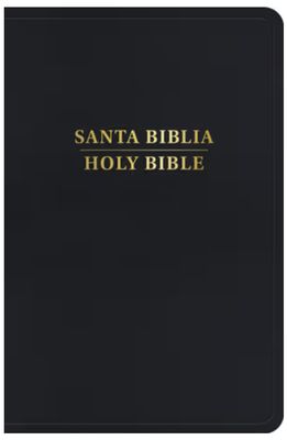 RVR 1960/KJV Biblia Bilingüe Tamaño Personal, Negro Imitación Piel Con Índice