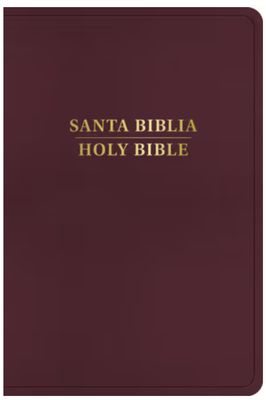 RVR 1960/KJV Biblia Bilingüe, Borgoña Imitación Piel