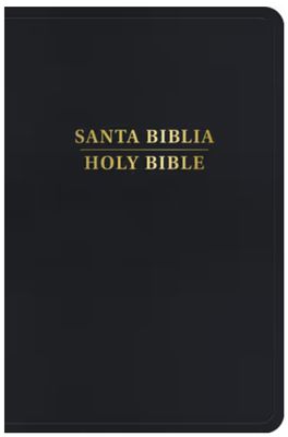 RVR 1960/KJV Biblia Bilingüe Tamaño Personal, Negro Imitación Piel