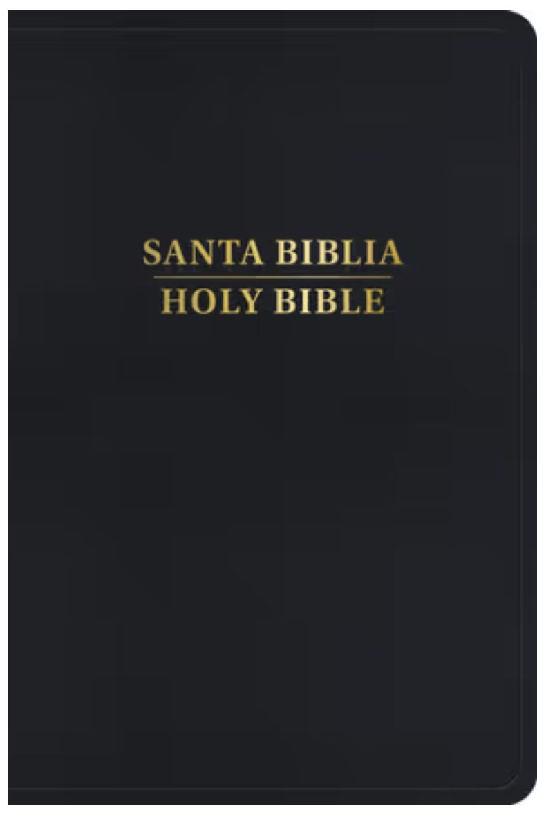 RVR 1960/KJV Biblia Bilingüe, Negro Imitación Piel Con Índice