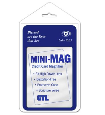 Mini-Mag Wallet Magnifier