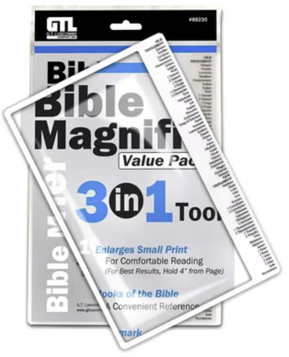 Bible Magnifier 3-In-1