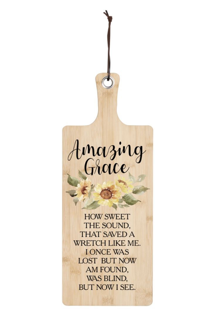 &quot;Amazing Grace&quot; Serving Board