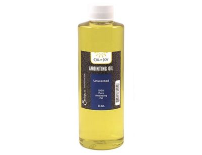 Anointing Oil Unscented 8 Oz Refill