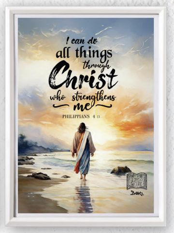 I Can Do All Things - Framed