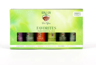 Pure Essential Oils – Favorites 6 Pk