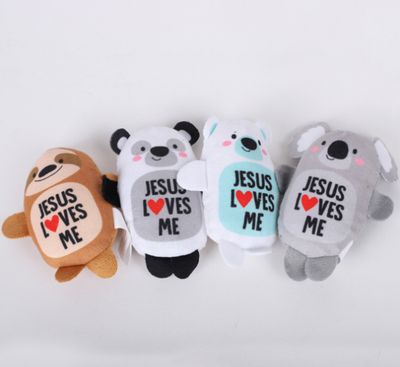 Plush Jesus Loves Me
