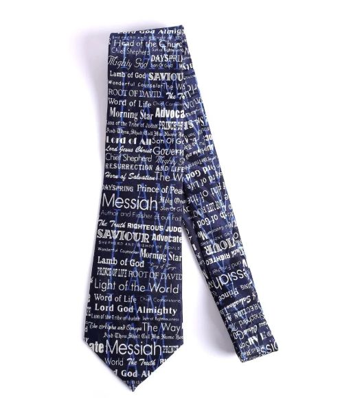 Tie Polyester – I Am – Navy