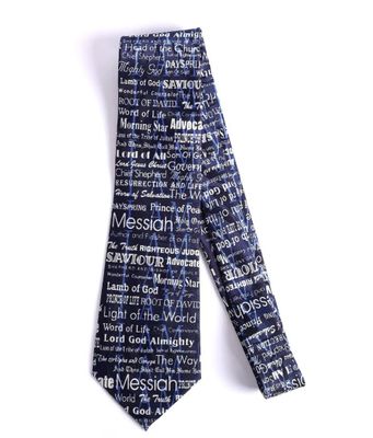 Tie Polyester – I Am – Navy