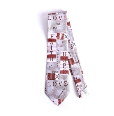 Tie Polyester – Faith Hope Love 1 Cor. 13:13