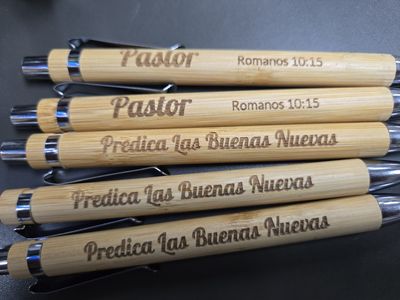 Predica Las Buenas Nuevas Bamboo Pen
