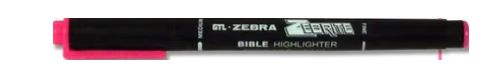 Zebrite Double Ended Highlighter - Pink