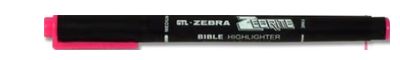 Zebrite Double Ended Highlighter - Pink
