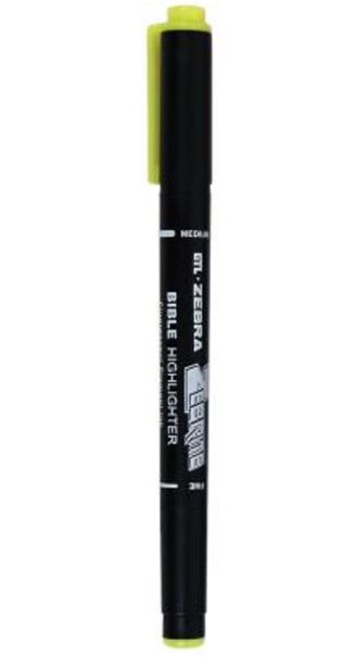 Zebrite Double Ended Highlighter - Yellow