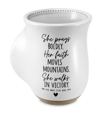 Handwarmer Mug She Prays Boldly