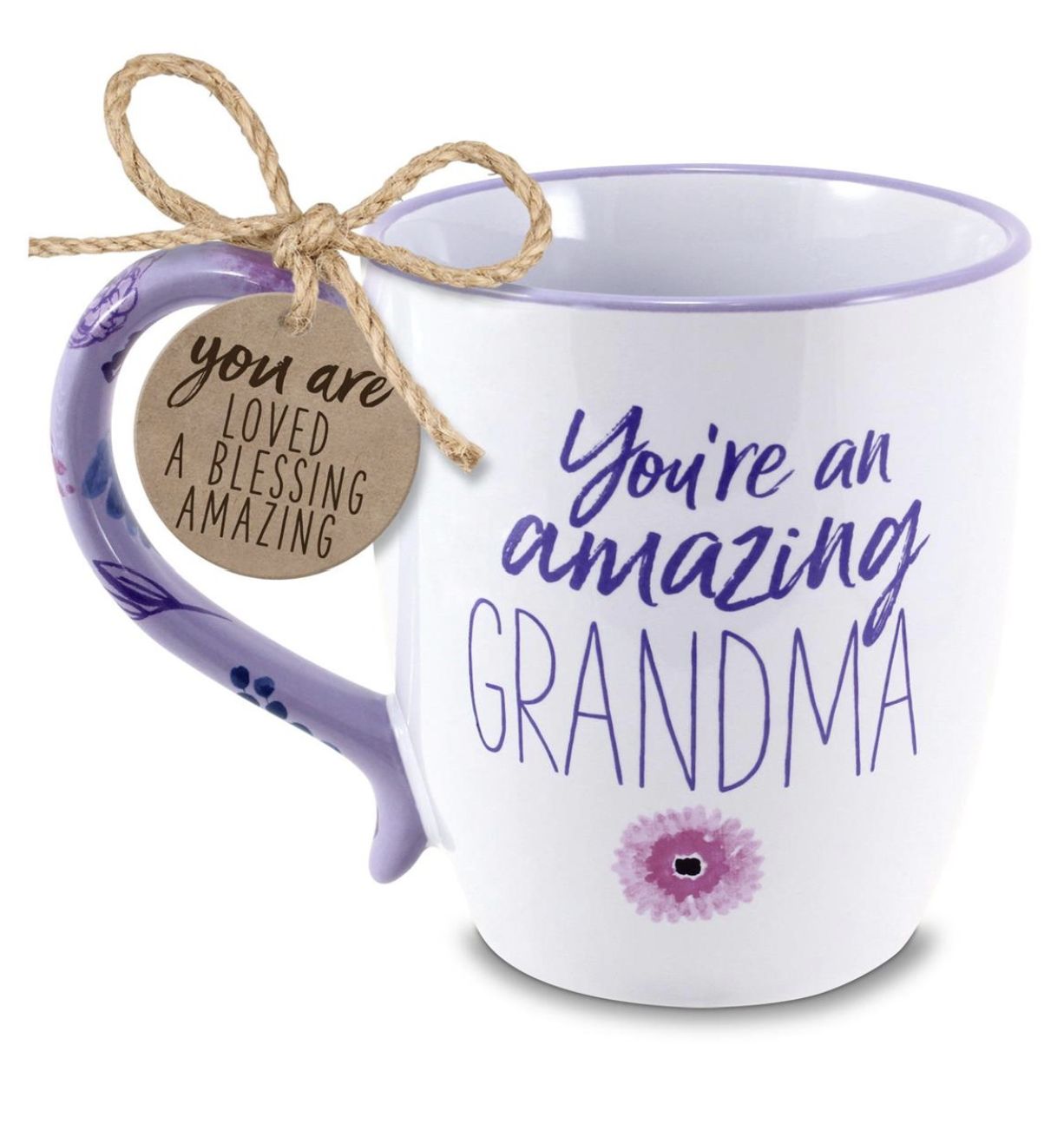Coffeecup Touch Of Floral Grandma 19Oz