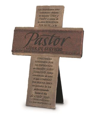 Spanish Cross Pastor Lider De Servicio