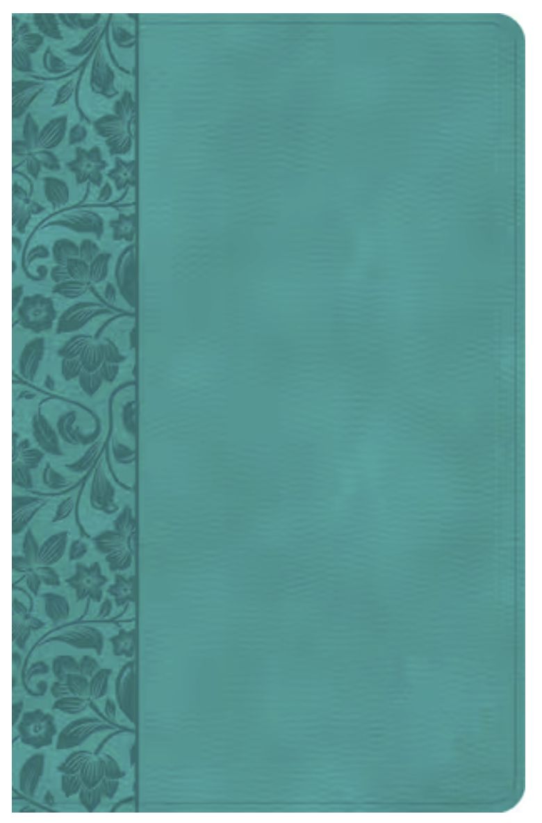 NASB Large Print Personal Size Reference Bible, Teal Leathertouch, Indexed