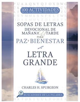 Sopas de Letras: Devocional de Mañana Y Tarde Para Paz Y Bienestar