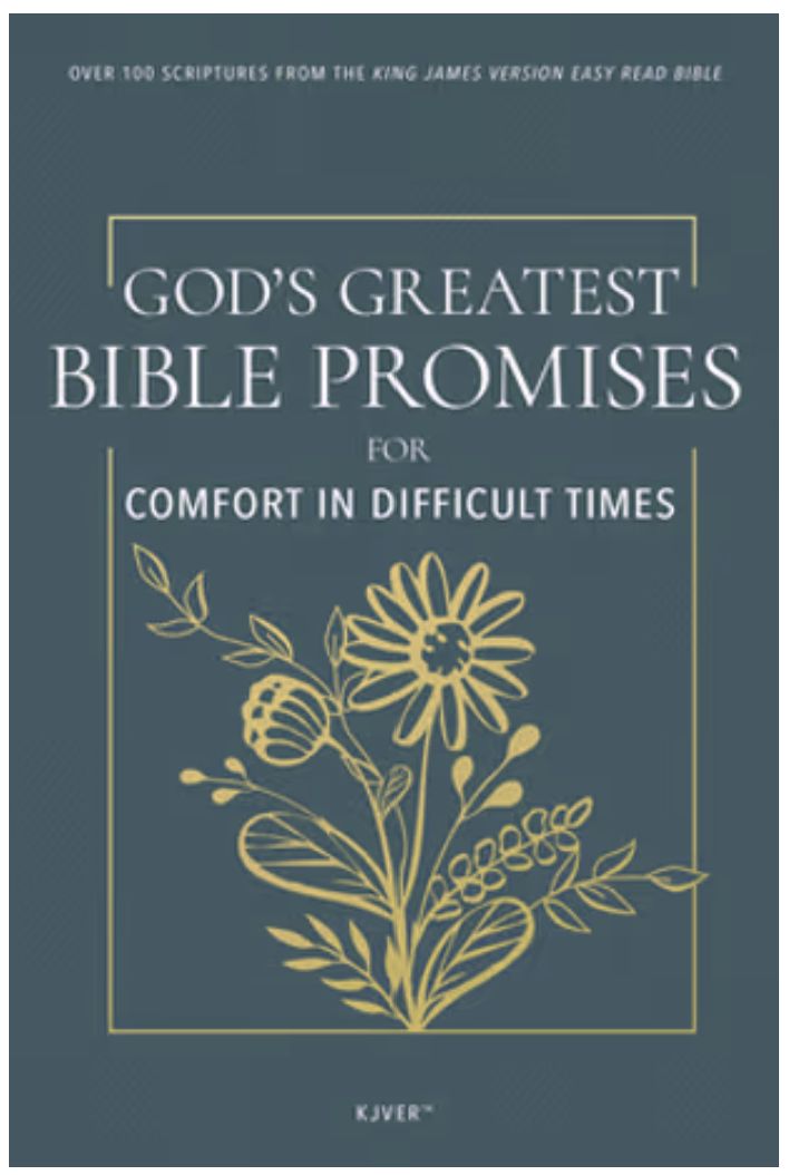 God's Greatest Bible Promises for Comfort in Difficult Times: Over 100 Scriptures from the King James Version Easy Read Bible (KJVer)