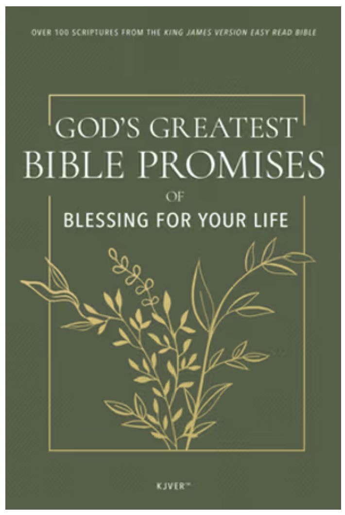 God's Greatest Bible Promises of Blessing for Your Life: Over 100 Scriptures from the King James Version Easy Read Bible (KJVer)