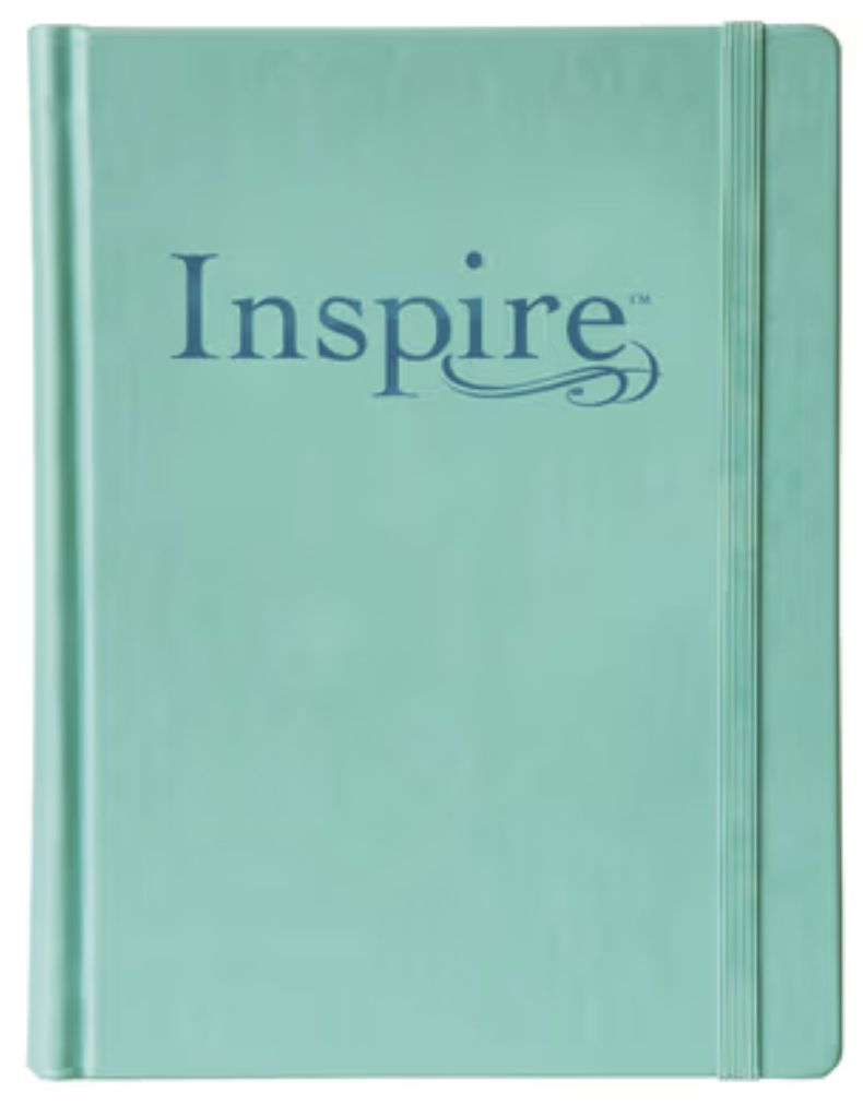 Inspire Bible NLT, Filament Enabled Hardcover Leatherlike, Aquamarine