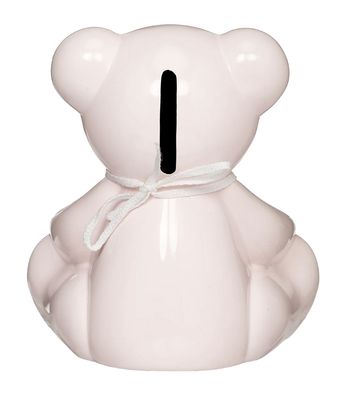Teddy Bear Keepsake Bank Pink