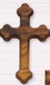 OLIVE WOOD CROSS MM3039-2