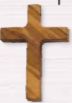 OLIVE WOOD CROSS MM3039-1