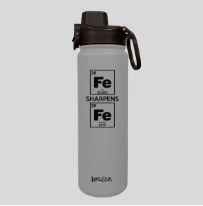 Iron Sharpens Iron 24 oz Stainless Steel Bottle