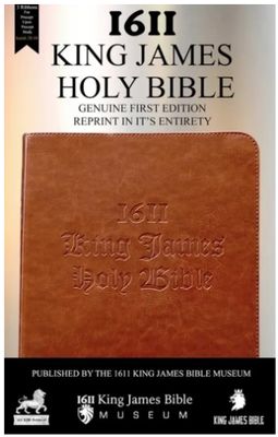 1611 King James Bible - Original Facsimile - Black Softcover