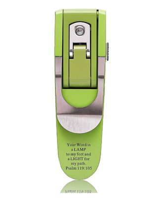 Green Hydraulic Pop-Up Book Light – Psalm 119:105