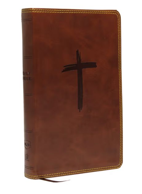 NKJV, Holy Bible for Kids, Leathersoft, Brown, Comfort Print
