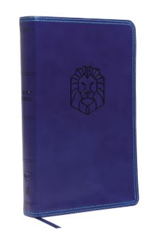 NKJV, Holy Bible for Kids, Leathersoft, Blue, Comfort Print