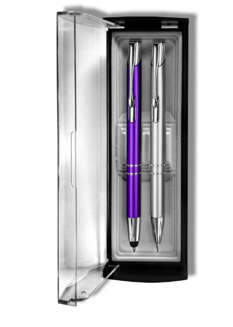 Adoration Gift Set Violet/Silve