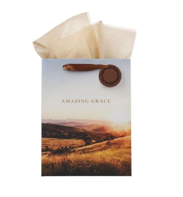 Amazing Grace Crown of Thorns Large Portrait Gift Bag