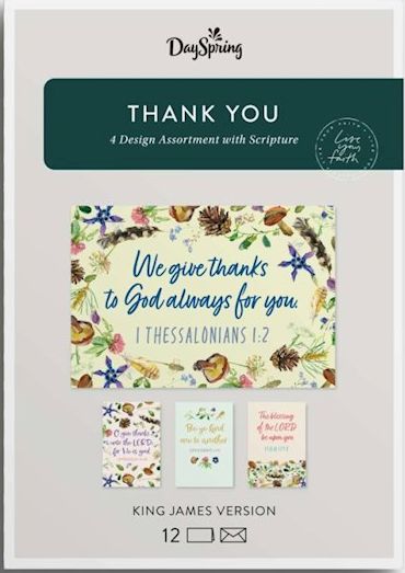 Thank You-Simple Nature (Box Of 12)