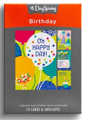 Birthday-Icons (Art) (Box Of 12)