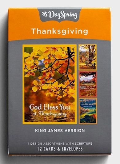 Thanksgiving-Give Thanks Assortment (Box Of 12)
