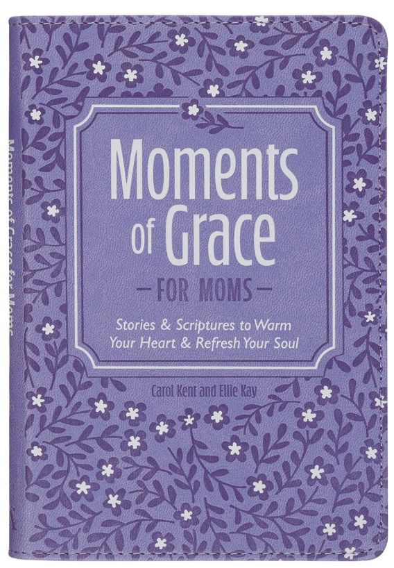 Moments of Grace for Moms: Stories and Scriptures Purple Gift Book