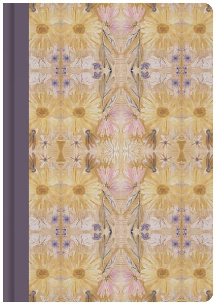 ESV Single Column Journaling Bible, Large Print  Yellow Floral Hardcover