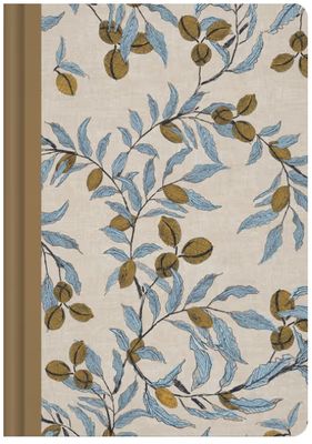 ESV Single Column Journaling Bible, Large Print  Brown Floral Hardcover