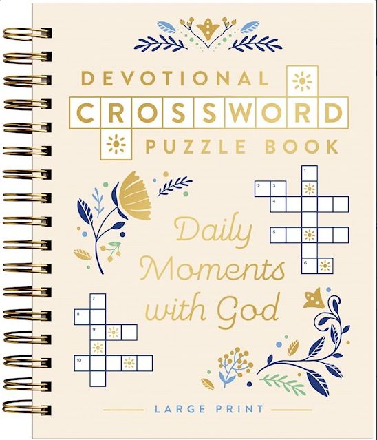 Daily Moments with God Devotional Crossword Puzzle Book