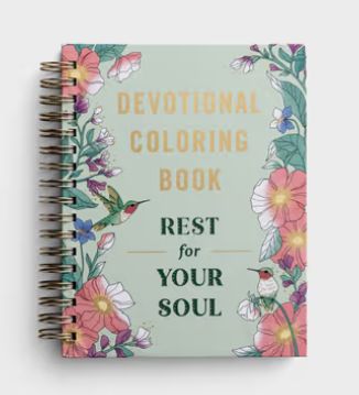 Rest for Your Soul Devotional Coloring Book